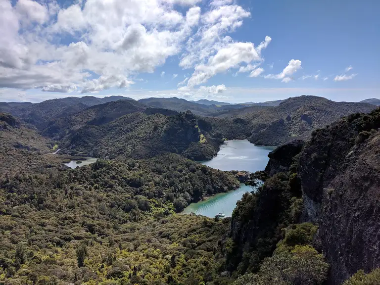 Duke's nose view from top