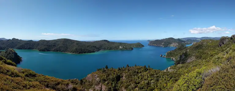 Duke's nose view from top - panorama